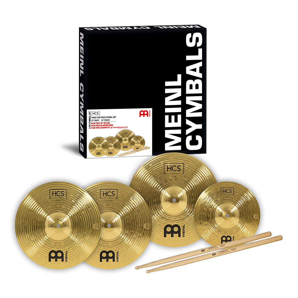 MEINL <br>HCS Cymbal Set [HCS1314+10S]