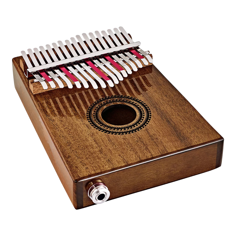 MEINL <br>Soundhole Pickup Kalimba / 17 Notes - Acacia [PKL1707H]