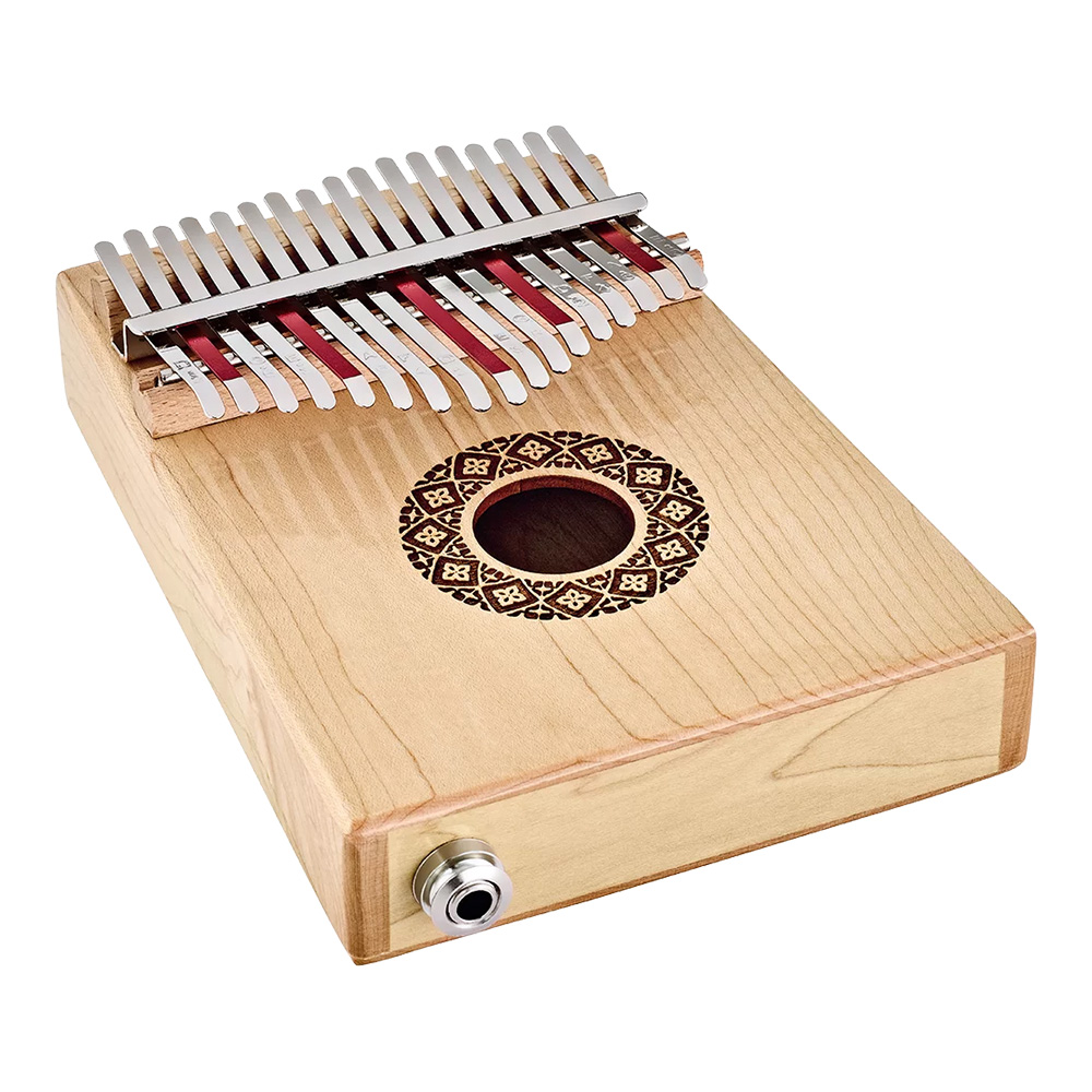 MEINL <br>Soundhole Pickup Kalimba / 17 Notes - Maple [PKL1709H]