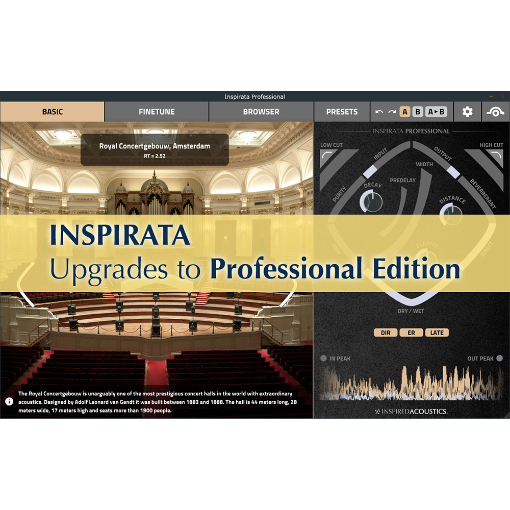 Inspired Acoustics <br>INSPIRATA Lite to Professional Upgrade ダウンロード版