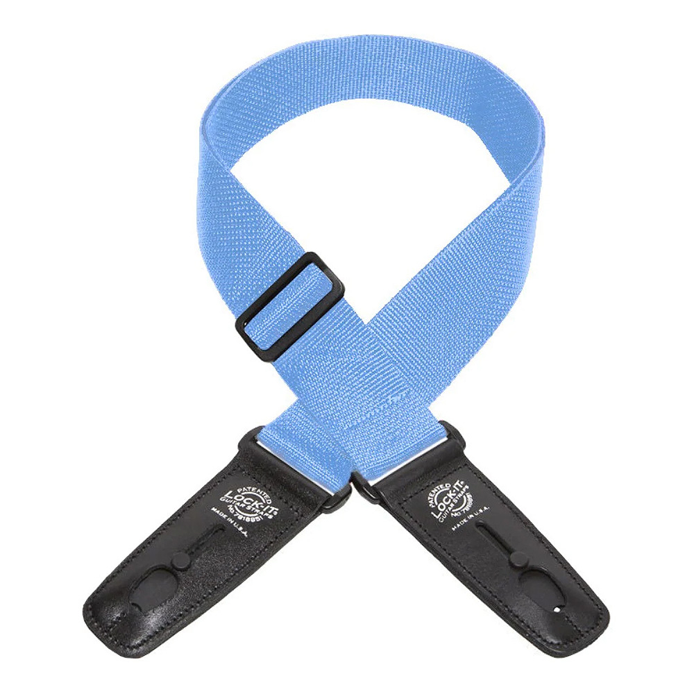 Lock-It Guitar Straps <br>Poly Pro 2" [LIS 003 P2-PBLU]