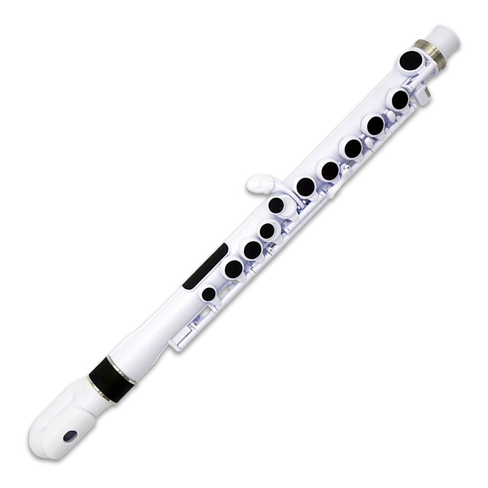 nuvo <br>jFlute 2.0 White/Black [N220JFWB]