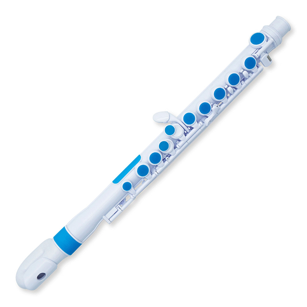 nuvo <br>jFlute 2.0 White/Blue [N220JFBL]