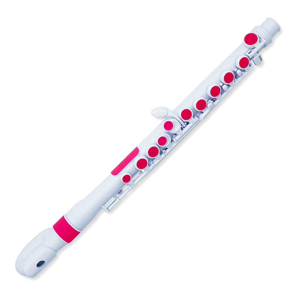 nuvo <br>jFlute 2.0 White/Pink [N220JFPK]