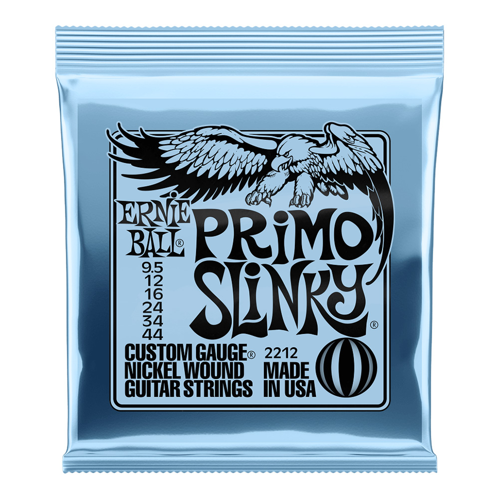 ERNIE BALL <br>#2212 Primo Slinky Nickel Wound 9.5-44