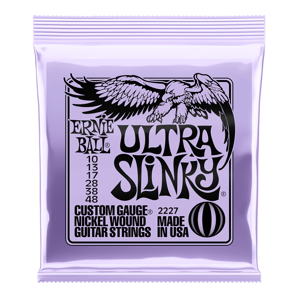 ERNIE BALL <br>#2227 Ultra Slinky Nickel Wound 10-48