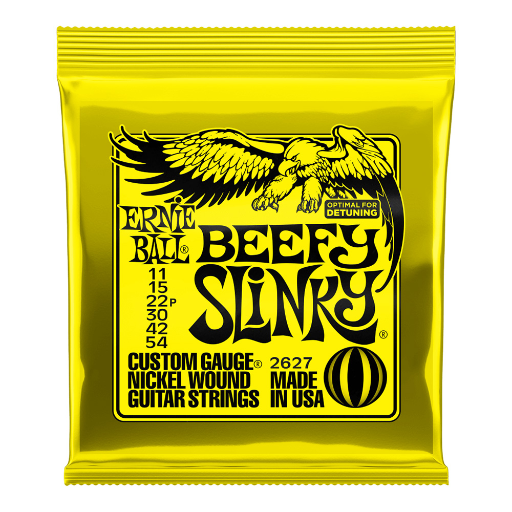 ERNIE BALL <br>#2627 Beefy Slinky Nickel Wound 11-54