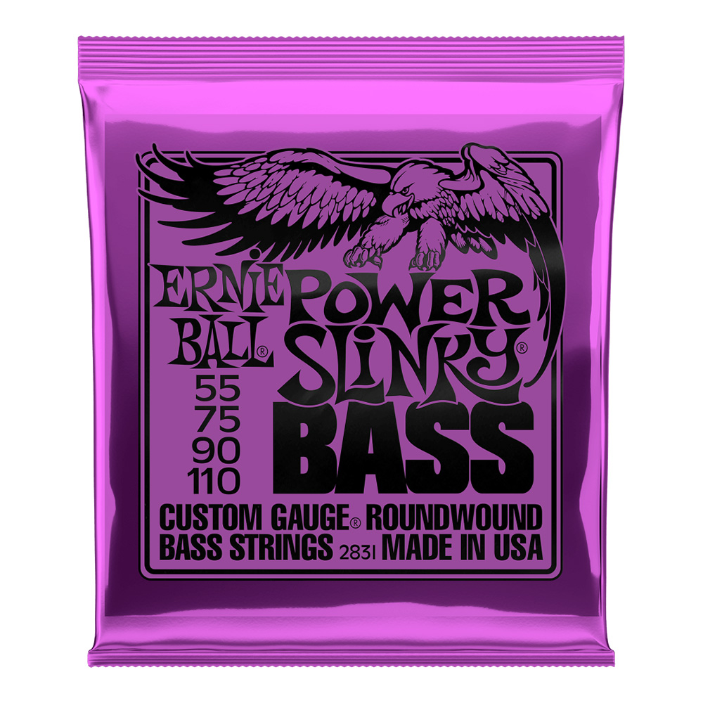 ERNIE BALL <br>#2831 Power Slinky Nickel Wound 55-110