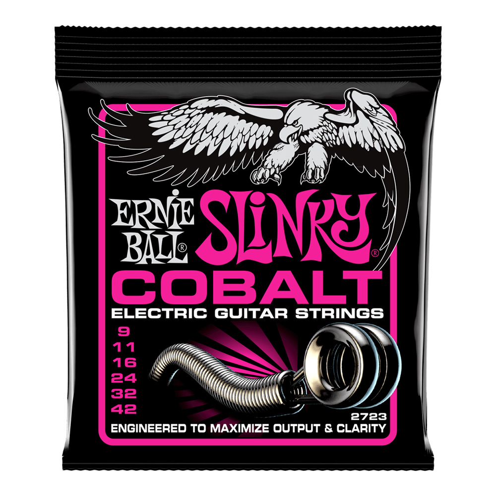 ERNIE BALL <br>#2723 Super Slinky Cobalt 9-42