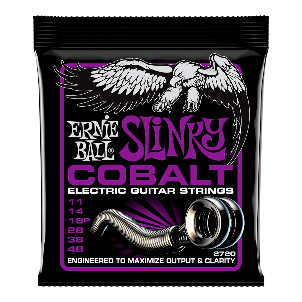 ERNIE BALL <br>#2720 Power Slinky Cobalt 11-48