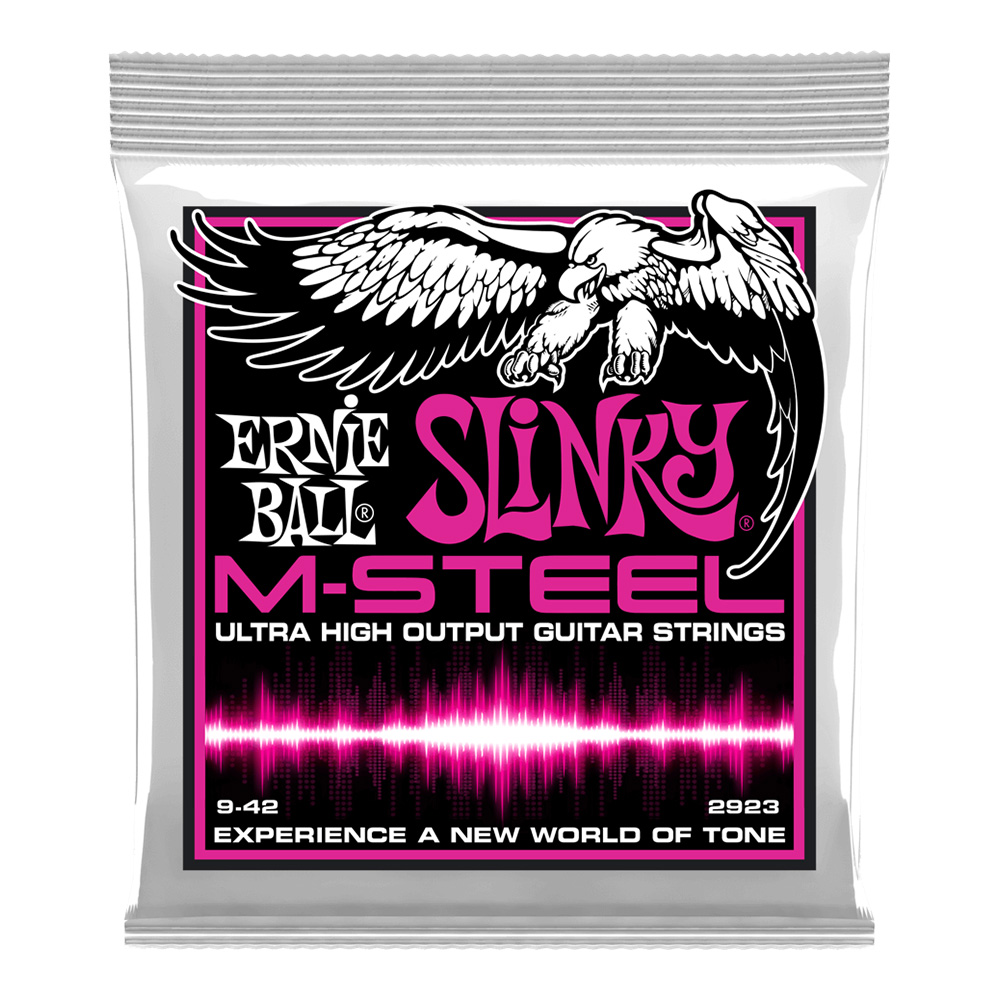 ERNIE BALL <br>#2923 Super Slinky M-Steel 9-42