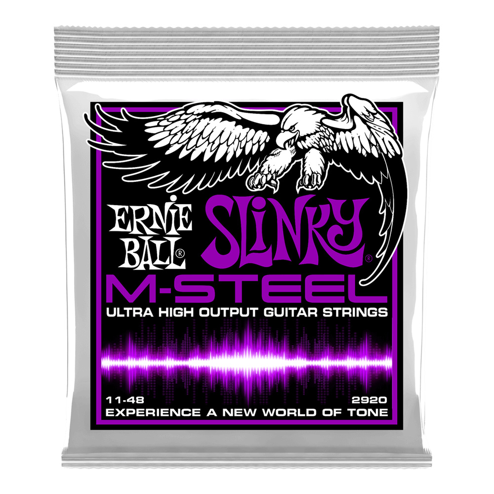 ERNIE BALL <br>#2920 Power Slinky M-Steel 11-48