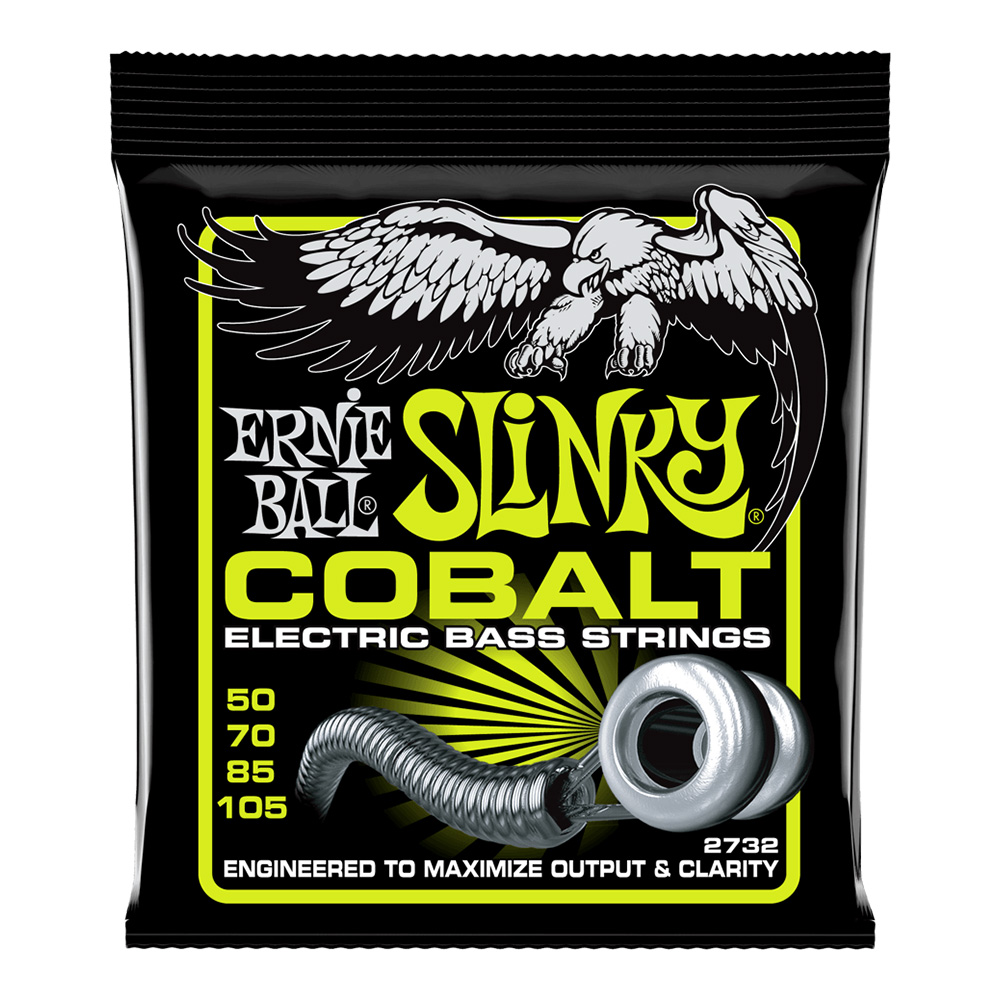 ERNIE BALL <br>#2732 Regular Slinky Cobalt 50-105
