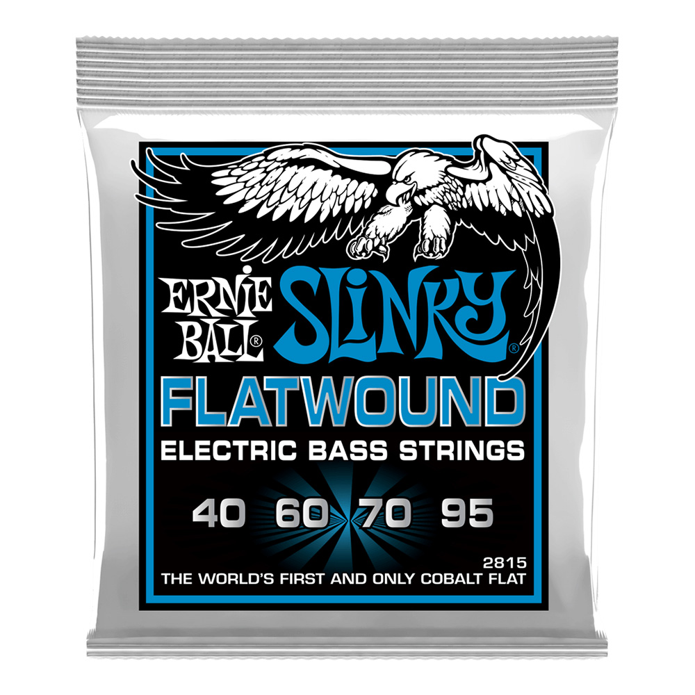 ERNIE BALL <br>#2815 Extra Slinky Flatwound 40-95