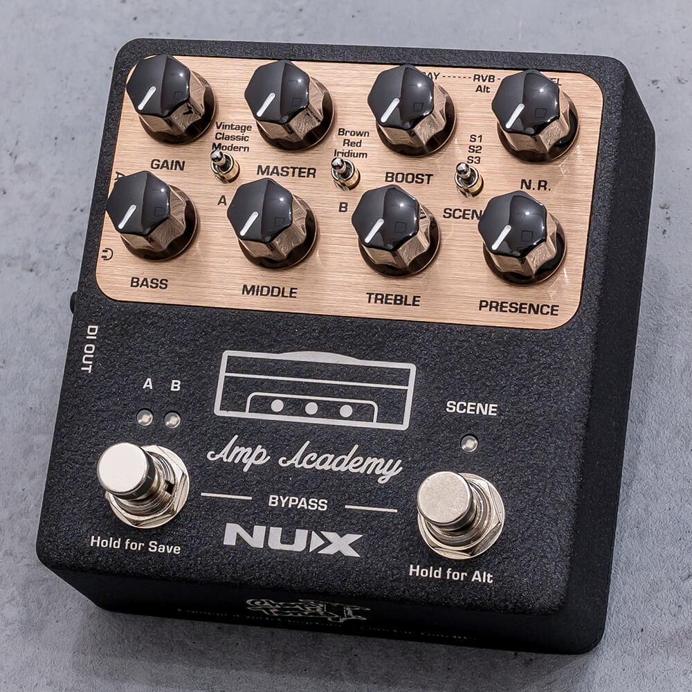 NUX <br>Amp Academy [World-class Stompbox Amp Modeler]