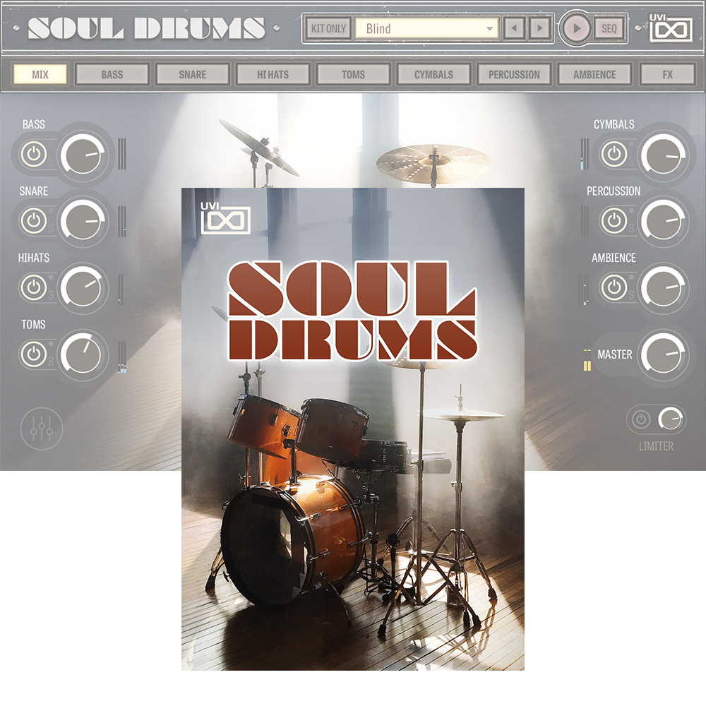 UVI <br>Soul Drums ダウンロード版