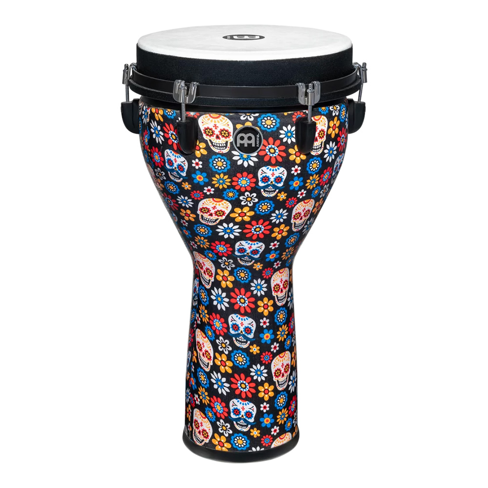 MEINL <br>Jumbo Djembe - 12" Day of the Dead [JD12DA]