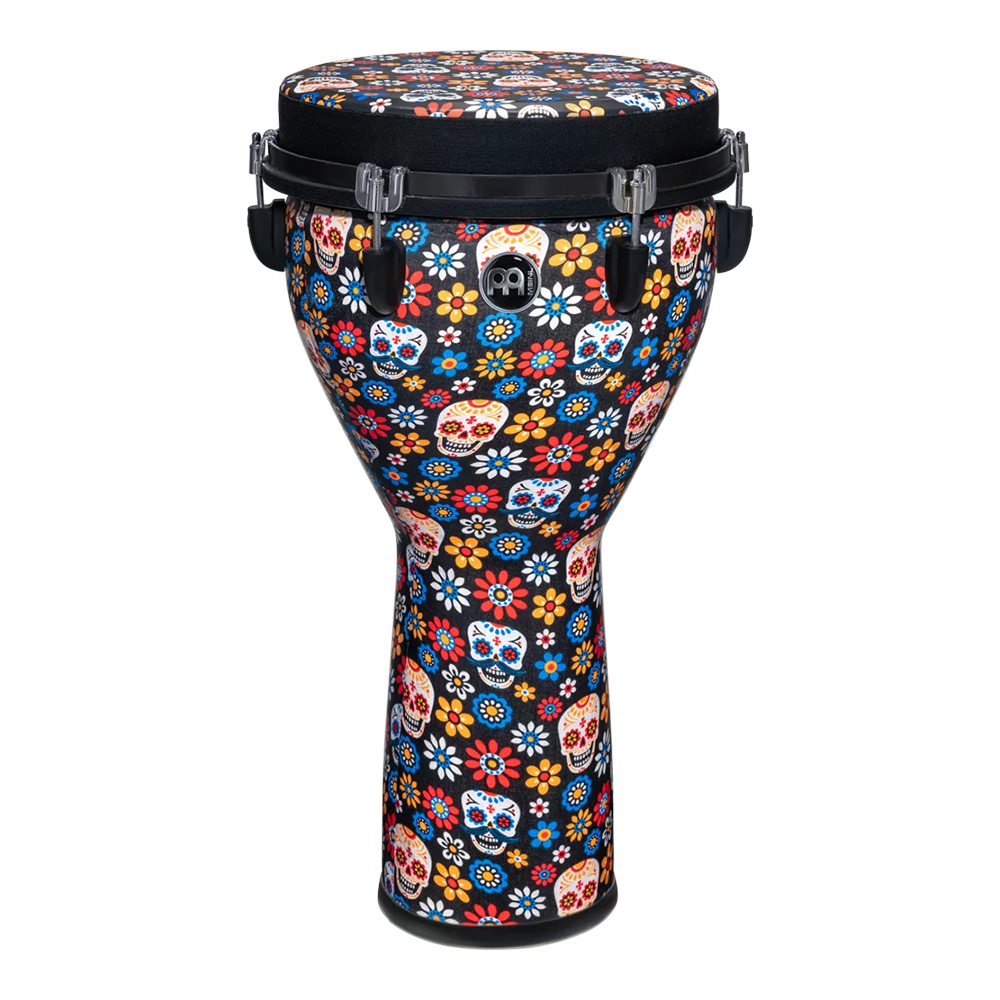 MEINL <br>Jumbo Djembe - 12" Day of the Dead & Designed Head [JD12DA-DH]