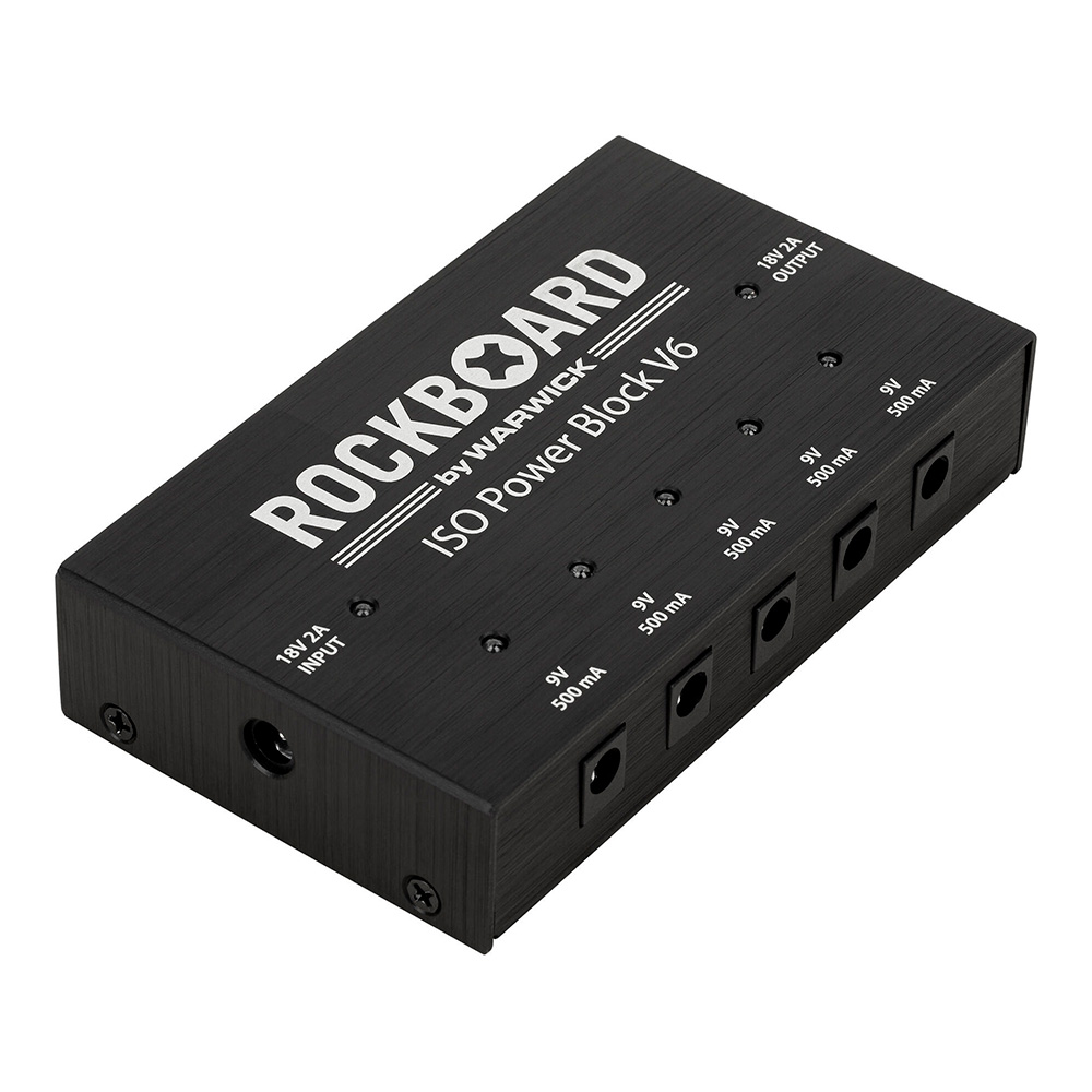 RockBoard by Warwick <br>ISO Power Block V6 - Isolated Multi Power Supply [RBO POW BLO ISO 6]