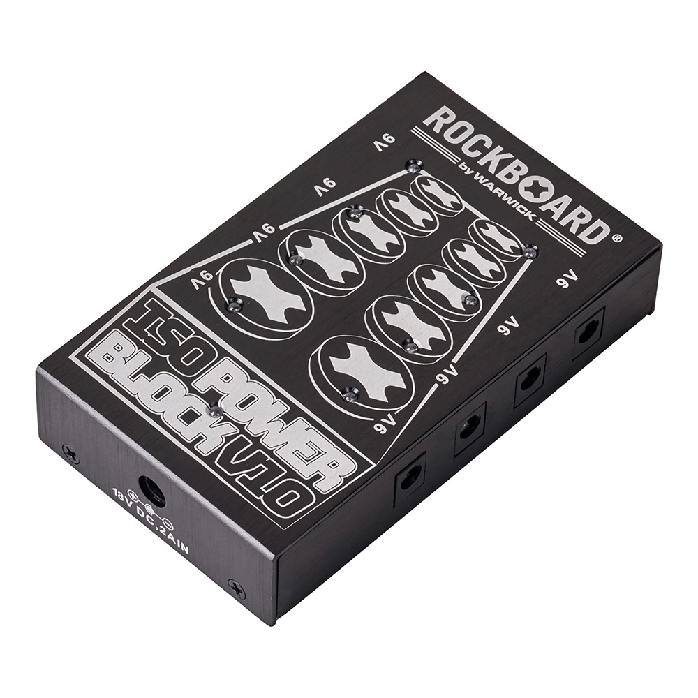 RockBoard by Warwick <br>ISO Power Block V10 - Isolated Multi Power Supply [RBO POW BLO ISO 10]