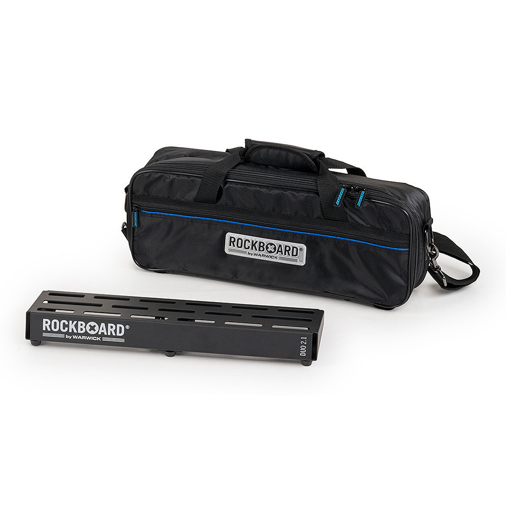 RockBoard by Warwick <br>DUO 2.1, Pedalboard with Gig Bag [RBO B 2.1 DUO B]