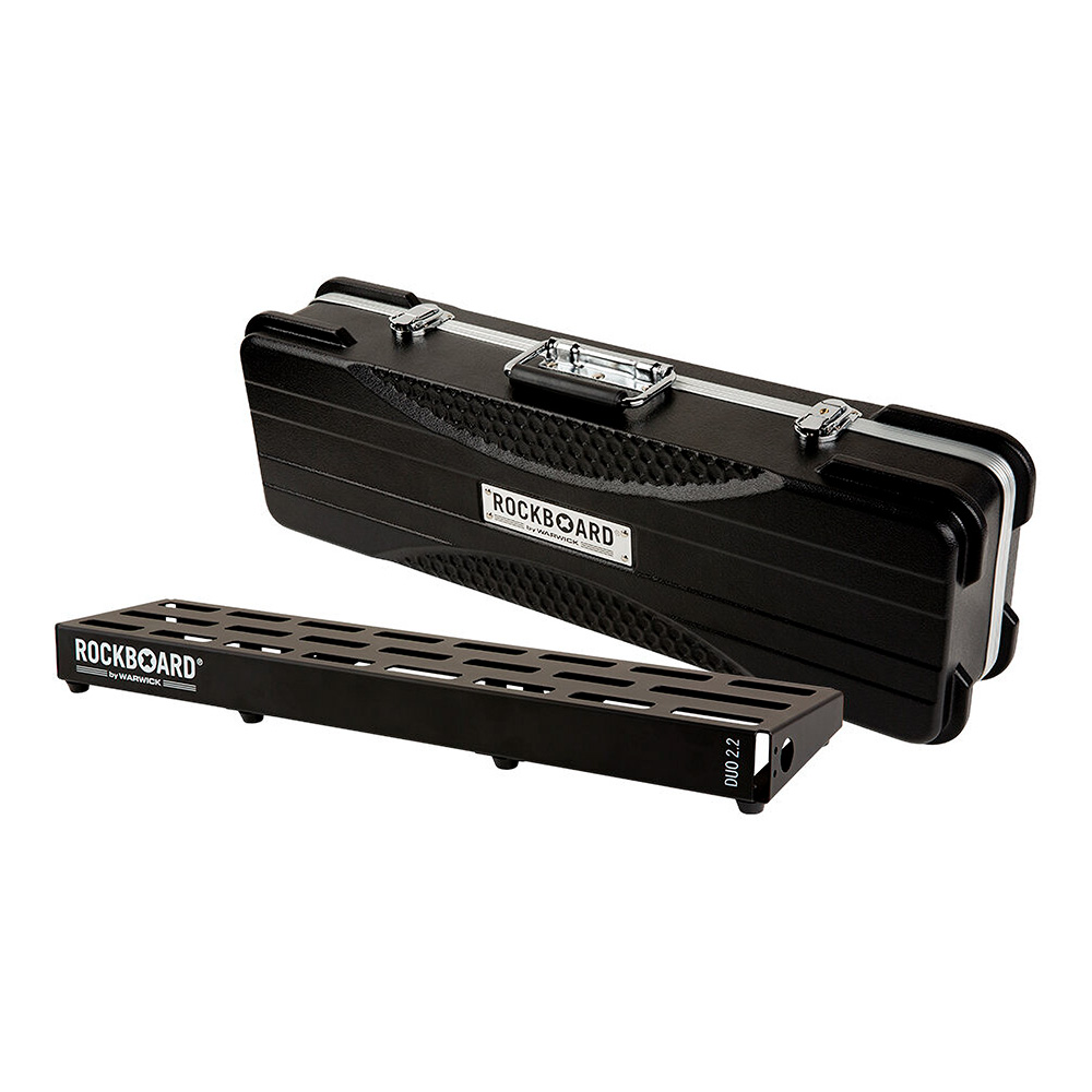RockBoard by Warwick <br>DUO 2.2, Pedalboard with ABS Case [RBO B 2.2 DUO A]