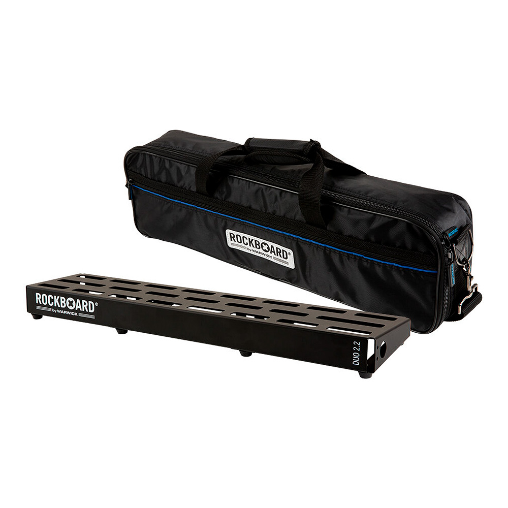 RockBoard by Warwick <br>DUO 2.2, Pedalboard with Gig Bag [RBO B 2.2 DUO B]