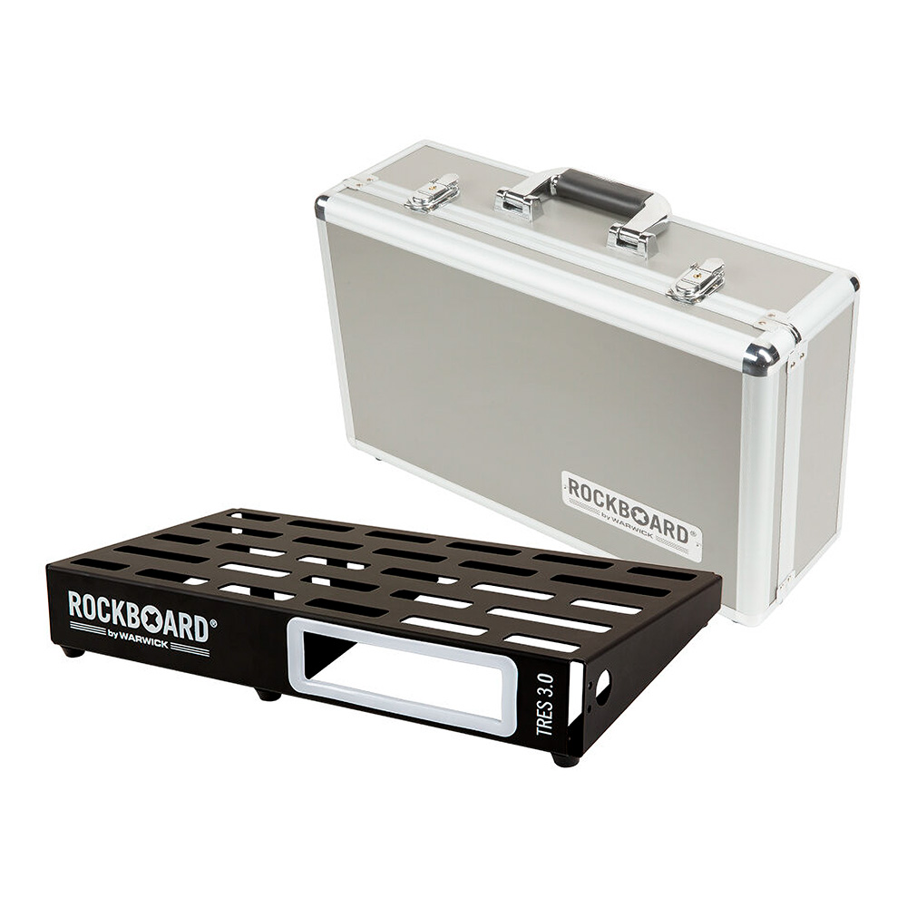 RockBoard by Warwick <br>TRES 3.0, Pedalboard with Flight Case [RBO B 3.0 TRES C]
