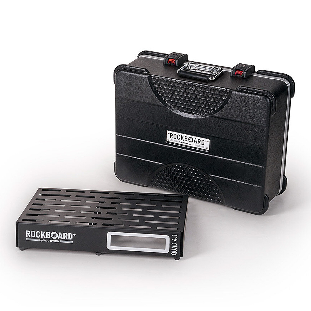 RockBoard by Warwick <br>QUAD 4.1, Pedalboard with ABS Case [RBO B 4.1 QUAD A]