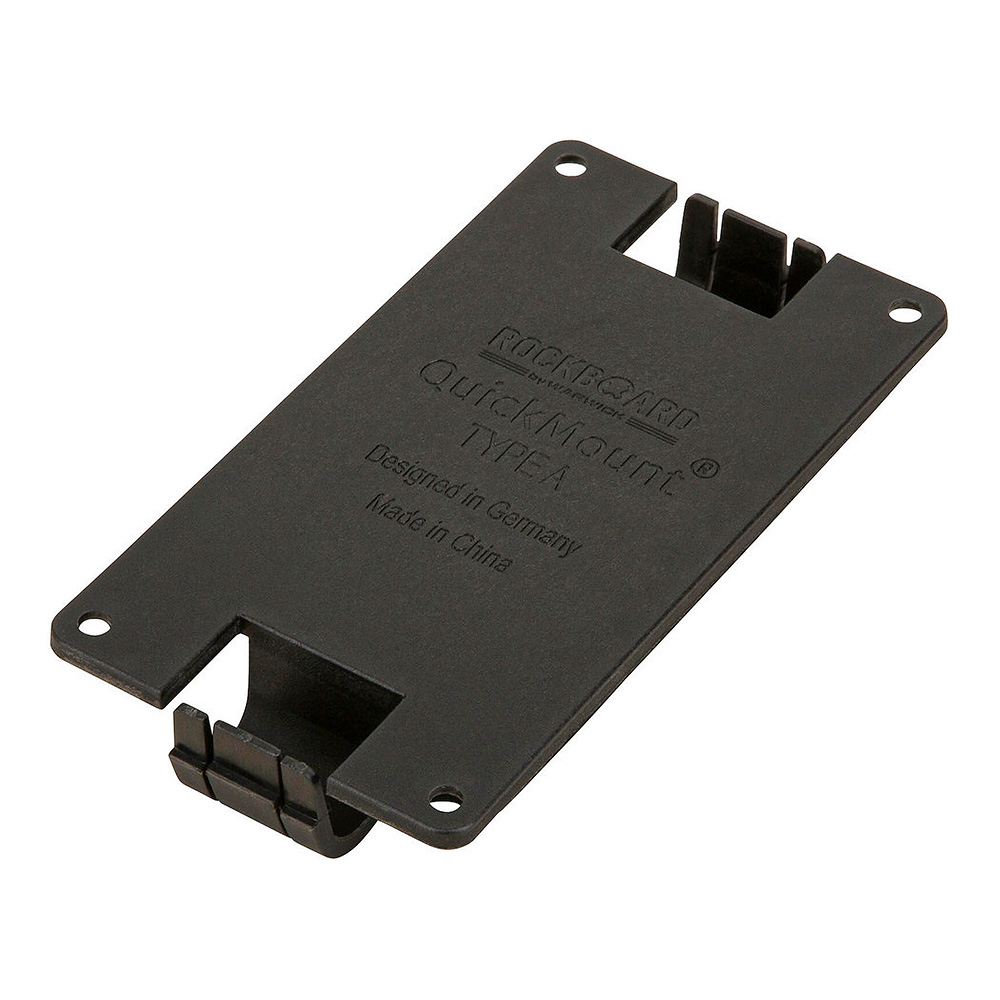 RockBoard by Warwick <br>QuickMount Type A - Pedal Mounting Plate For Standard Single Pedals [ RBO B QM T A]