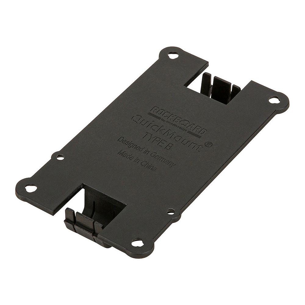 RockBoard by Warwick <br>QuickMount Type B - Pedal Mounting Plate For Standard Single Pedals [RBO B QM T B]