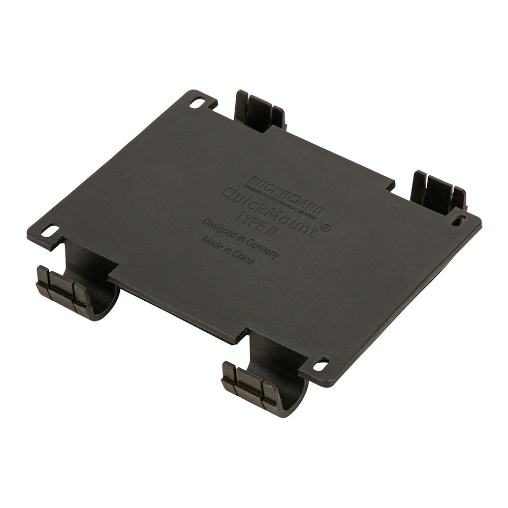 RockBoard by Warwick QuickMount Type D - Pedal Mounting Plate For Large  Horizontal Pedals [RBO B QM T D]