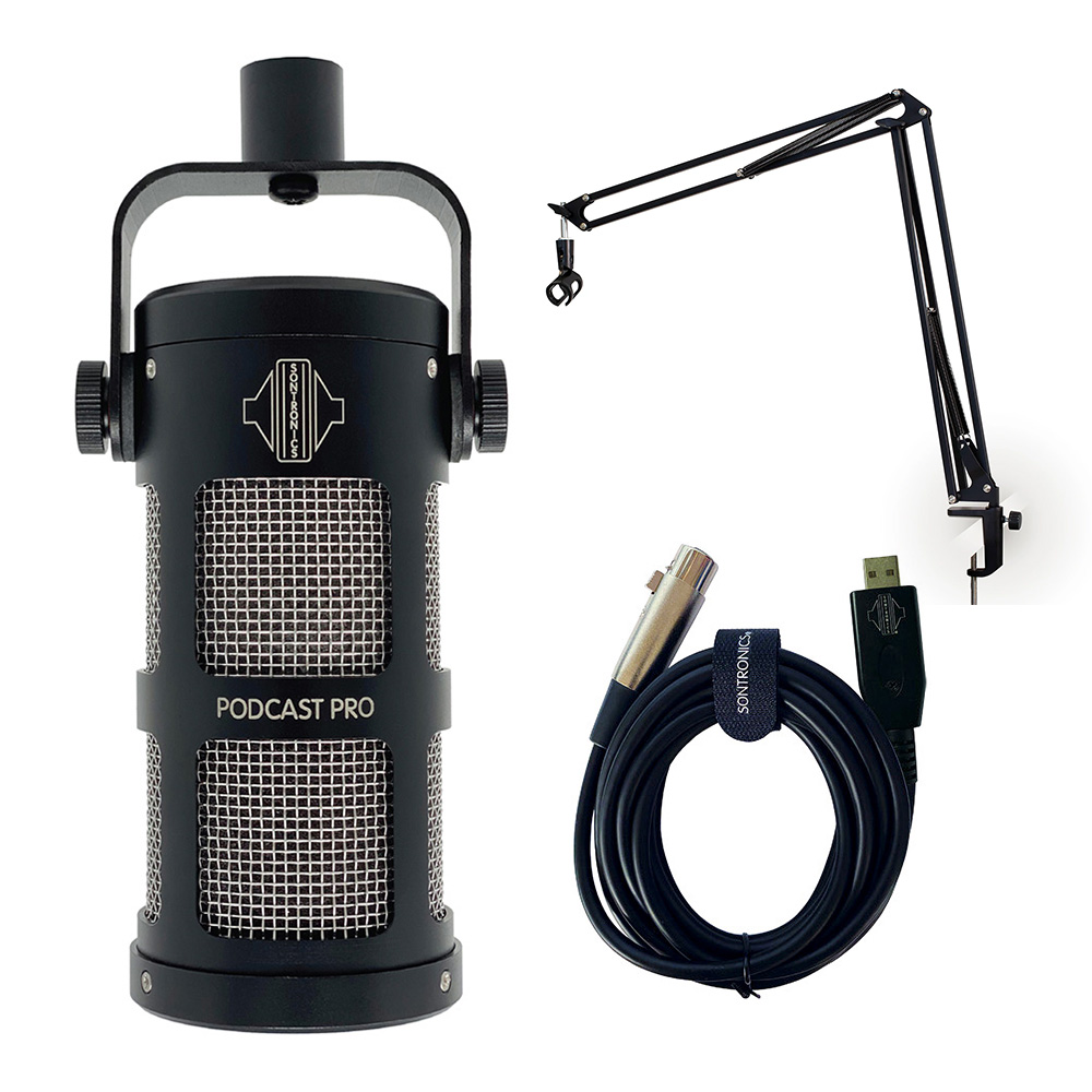 SONTRONICS <br>PODCAST PRO BK STAND SET