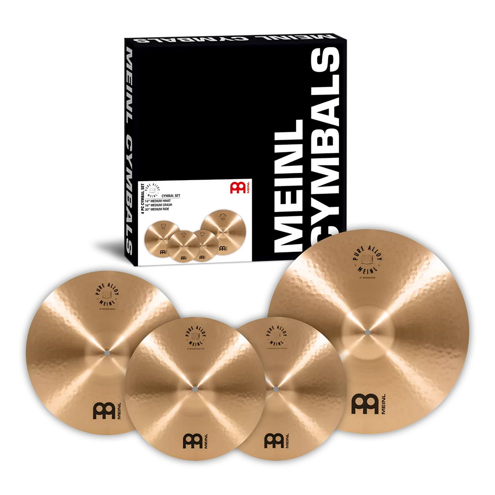 MEINL <br>Pure Alloy Cymbal Set [PA141620]