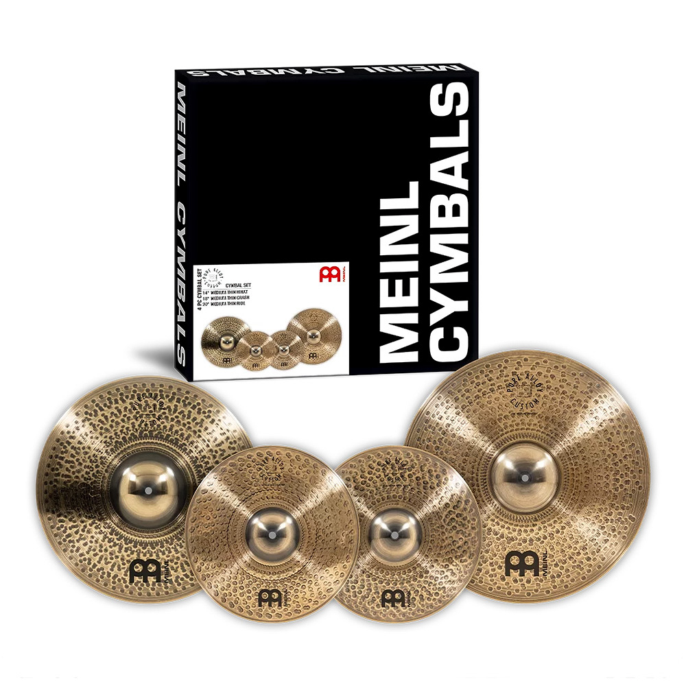 MEINL <br>Pure Alloy Custom Cymbal Set [PAC141820]