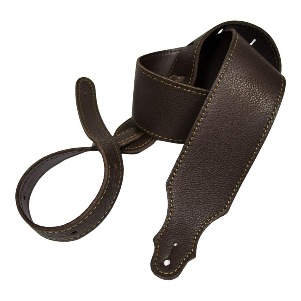 Franklin <br>4B-CH-G [Purist Glove Leather Guitar Strap - Chocolate]