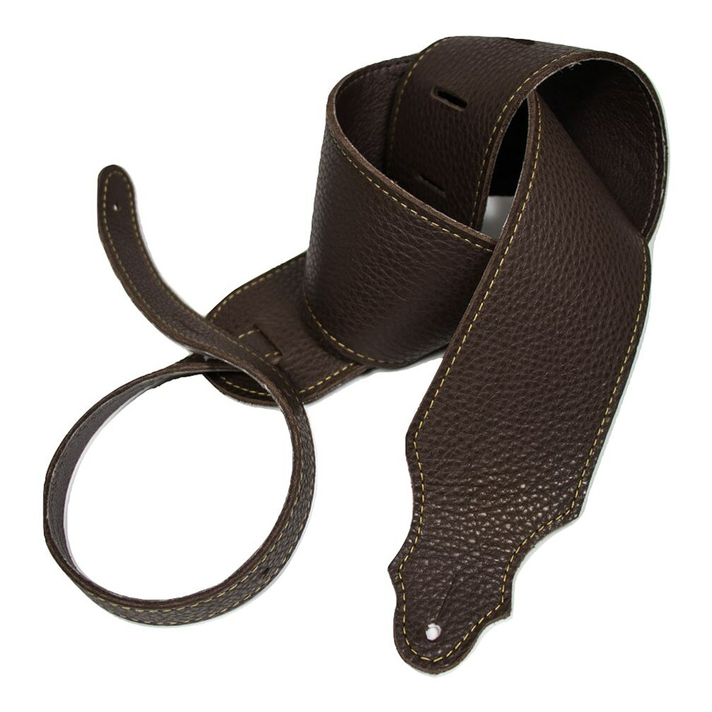 Franklin <br>4C-CH-G [Purist Glove Leather Guitar Strap - Chocolate]