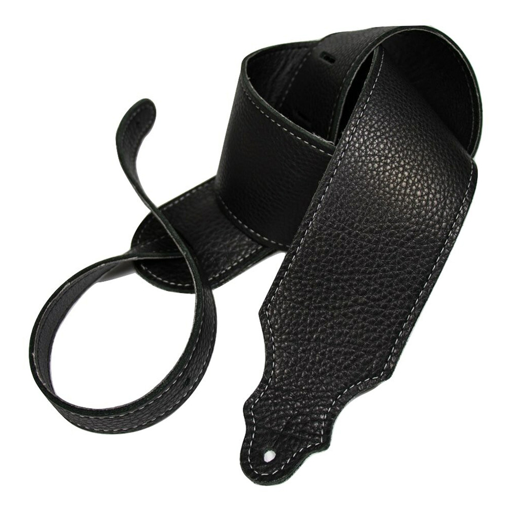 Franklin <br>4C-BK-S [Purist Glove Leather Guitar Strap - Black]