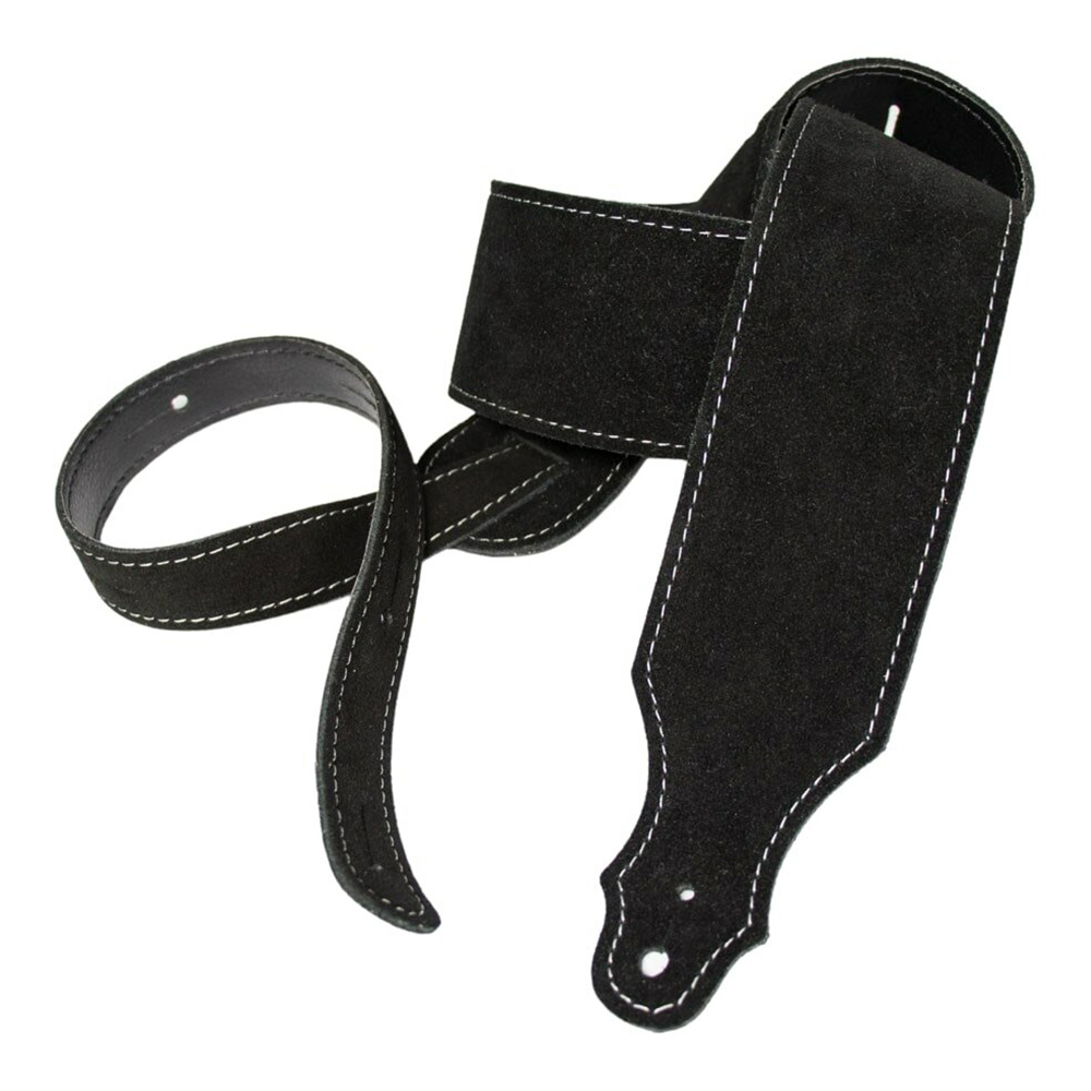 Franklin <br>3B-BK-S [Purist Suede Guitar Strap - Black]