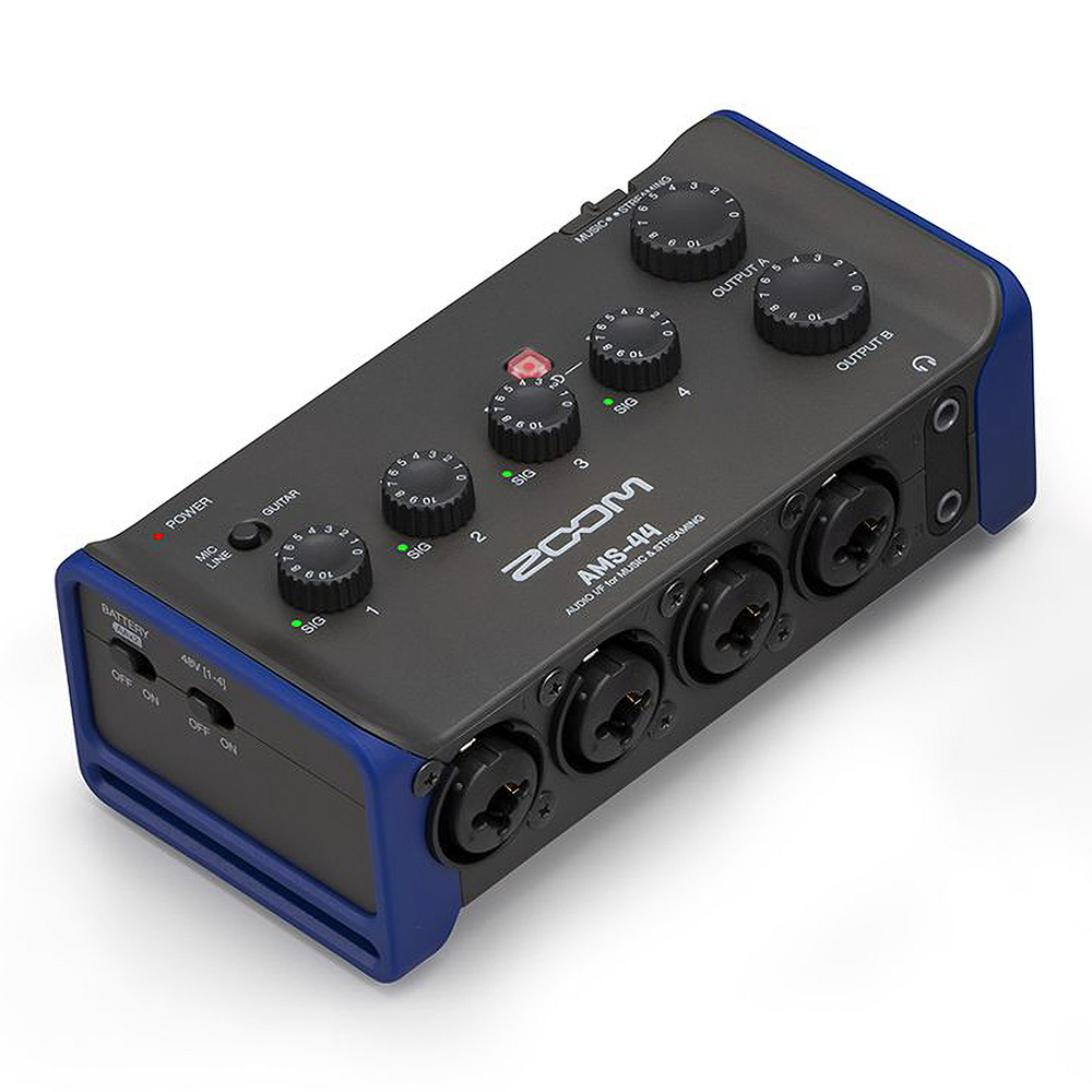 ZOOM <br>AMS-44 AUDIO I/F for MUSIC & STREAMING