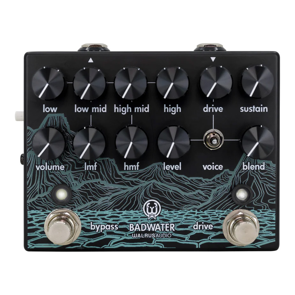WALRUS AUDIO <br>Badwater Bass Pre-amp and D.I. [WAL-BADW]