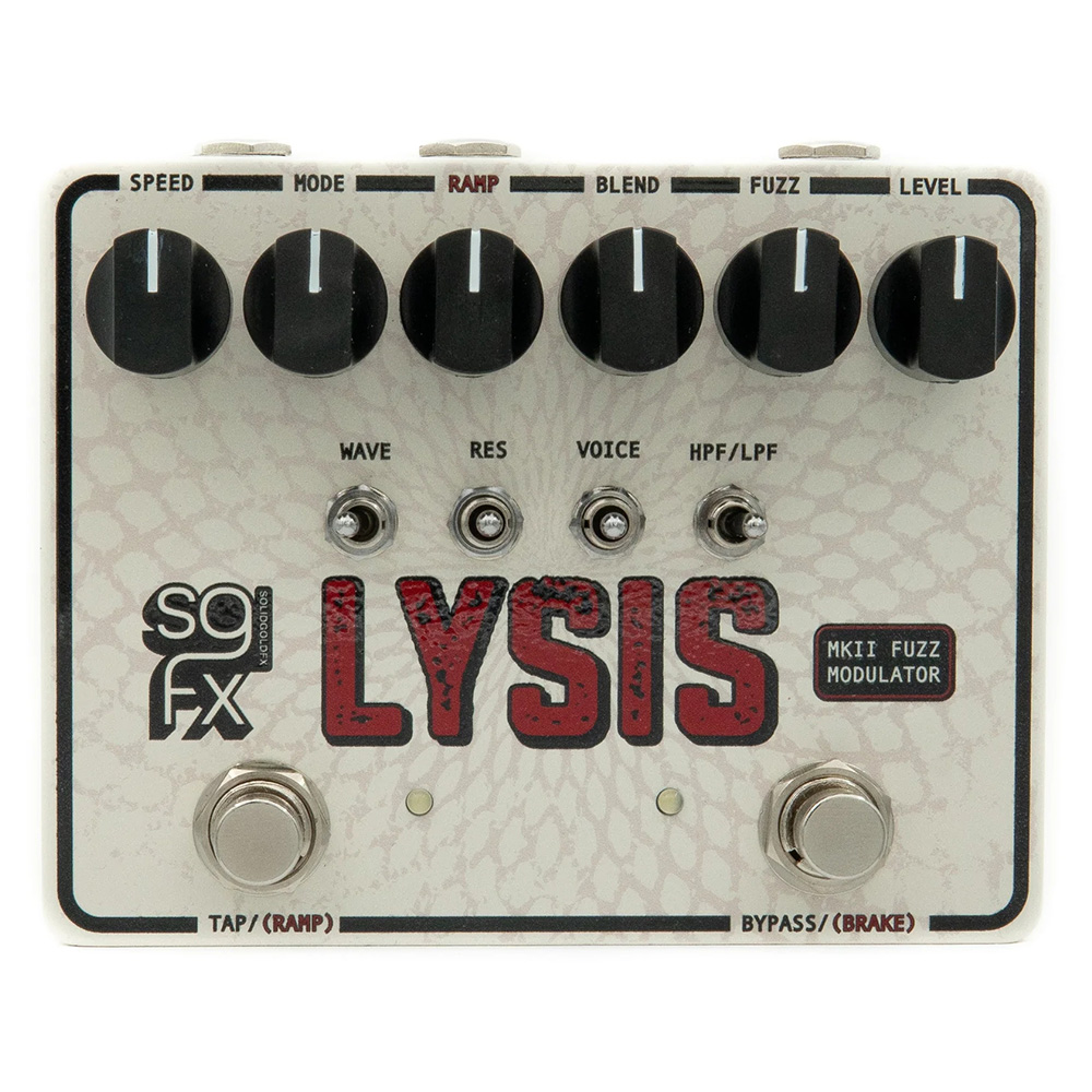 SolidGoldFX <br>LYSIS MKII [POLYPHONIC OCTAVE FUZZ MODULATOR]