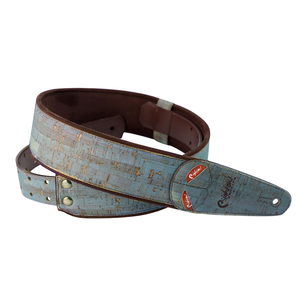 Right On! STRAPS <br>CORK Teal