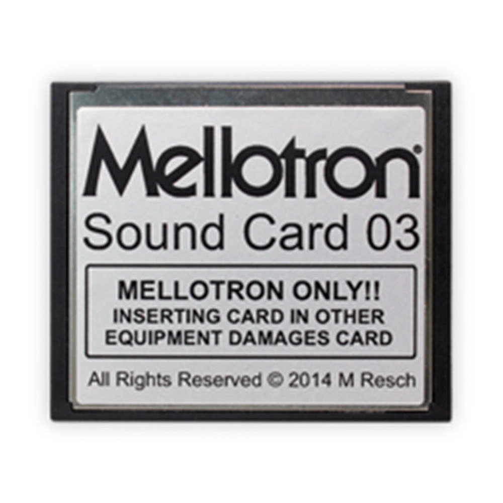 Mellotron <br>Sound Card 03