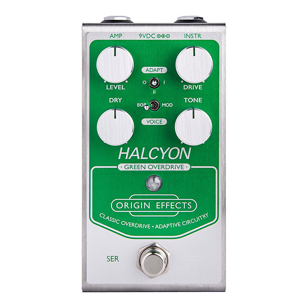 ORIGIN EFFECTS <br>Halcyon Green Overdrive