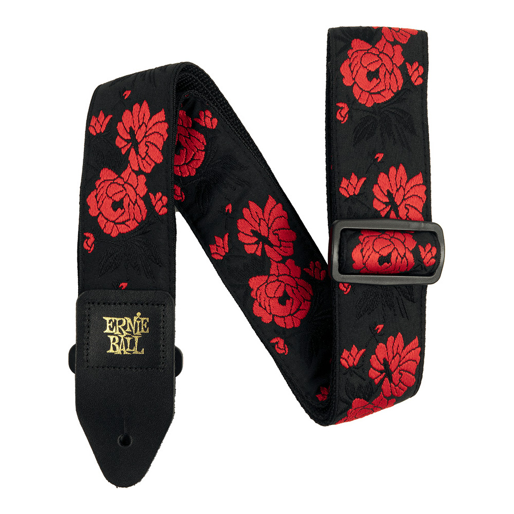 ERNIE BALL <br>#5335 Tango Rose Jacquard Strap