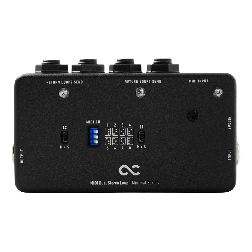 One Control <br>Minimal Series MIDI Dual Stereo Loop