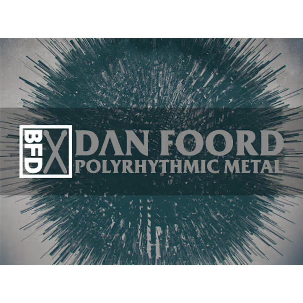 BFD <br>BFD3 Groove Pack: Dan Foord Polyrhythmic Metal