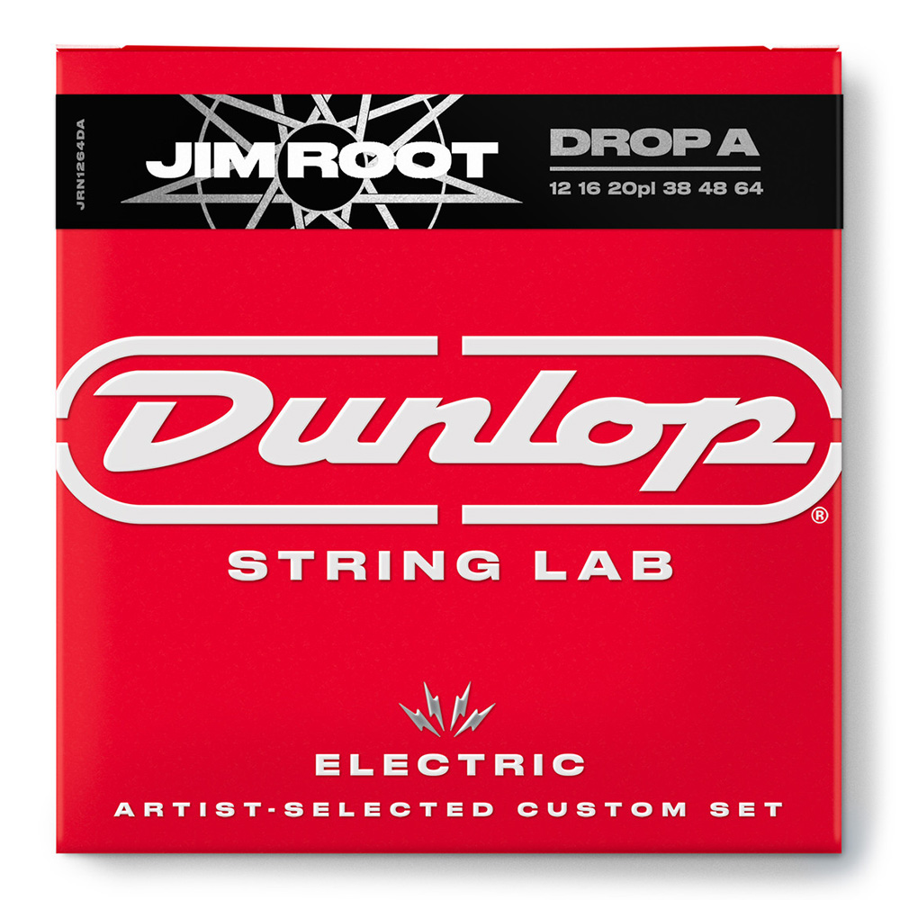 Jim Dunlop <br>Jim Root String Lab Series Guitar Strings | Drop A 12-64 [JRN1264DA]