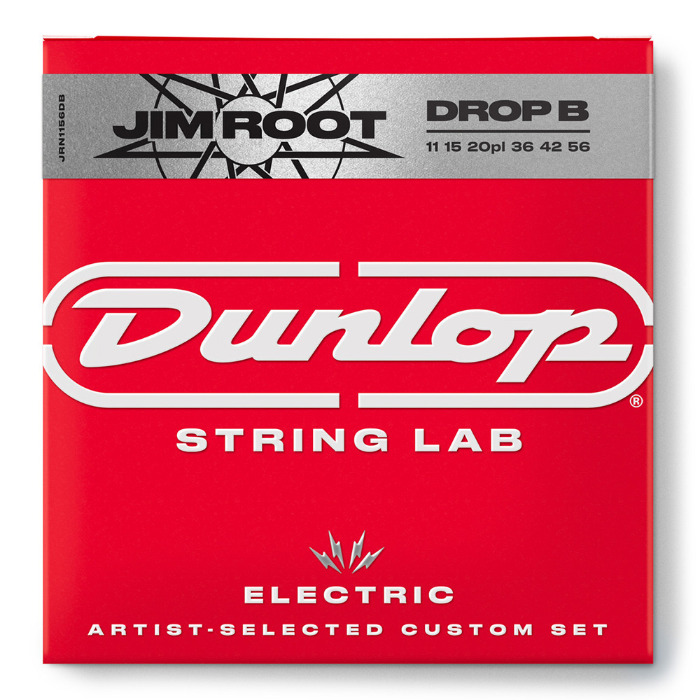 Jim Dunlop <br>Jim Root String Lab Series Guitar Strings | Drop B 11-56 [JRN1156DB]